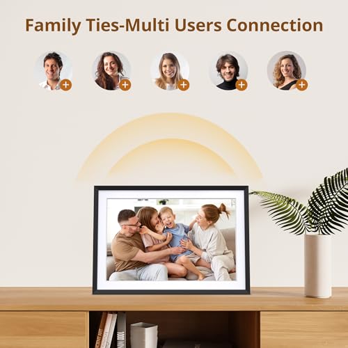 Dragon Touch 10.1'' WIFI Digital Picture Frame - 1280*800 HD IPS Touch Screen Digital Photo Frame Display, Auto-Rotate, Sh...