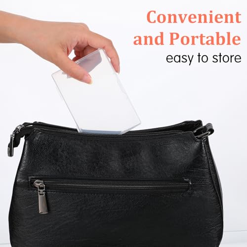 Gjinxi 4 Pcs Portable Travel Cotton Pad Holder, Bathroom Vanity Countertop Storage Organizer, Travel Qtips Case, Cosmetic ...