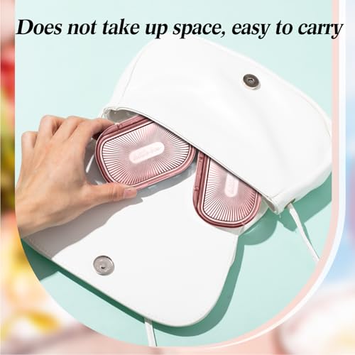 Kigley 4 Pcs Hair Tie Container Small Portable Travel Cotton Swab Holder Flosser Dispenser with Lid Plastic Box Storage Co...