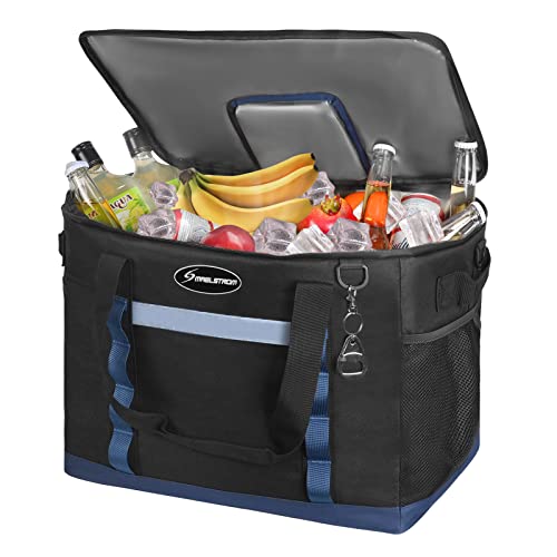 Maelstrom Collapsible Soft Cooler Bag,35/55/75 Cans Beach Cooler with Flip Top Lid, Ice Chest, Leakproof & Portable for Be...