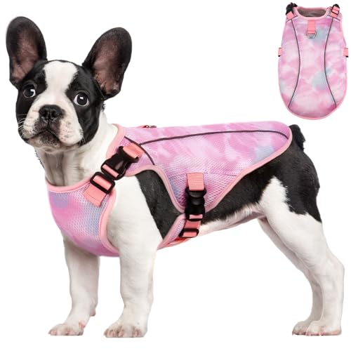 Kuoser Dog Cooling Vest for Dogs, Lightweight Cooling Shirt for Small Medium Large Dogs, Adjustable Pet Cooler Jacket with...