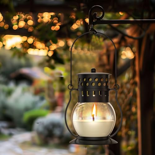 Scented Candles for Home, 3 Pack Retro Lantern Aromatherapy Candles for Home Scented, Lavender Candles Set, Soy Jar Candle...