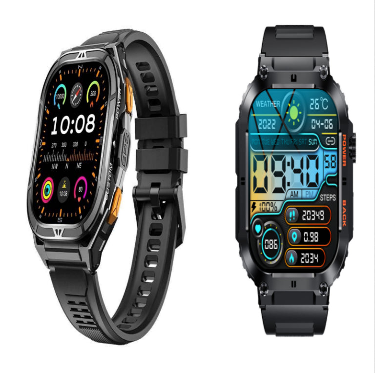 X5 Smart Watch Bluetooth Calling AMOLED Screen GPS