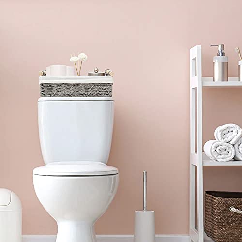 DUOER Storage Basket Wicker Baskets for Organizing Storage Bins for Counter Toilet Paper Storage Basket for Toilet Tank To...