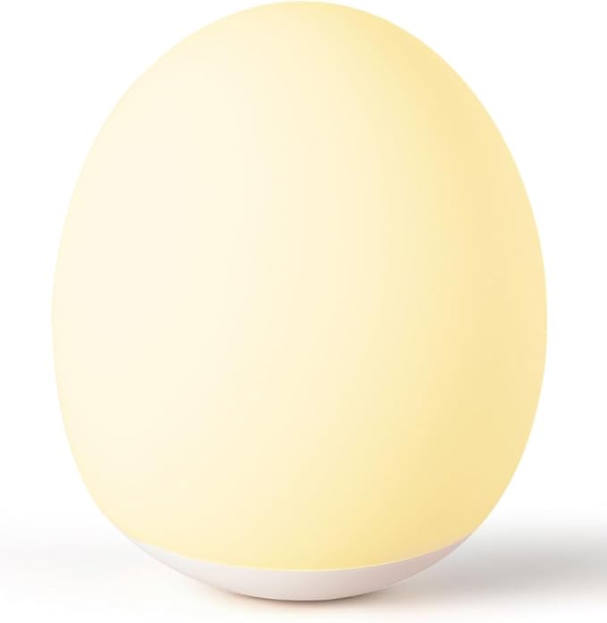 AuroraNiteBeam Night Light for Kids,Egg Night Light for Baby Nursery, 30-Min Timer Portable Nursery Night Lamp forBaby Nur...