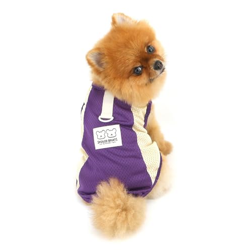 PAIDEFUL Breathable Mesh T-Shirt for Small Dogs Summer Doggie Cool Vest Soft Lightweight Puppy Tee Shirts Sleeveless Pet T...