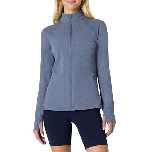 Amazon Essentials Women's Athletic Soft Performance Lightweight Zip Up Workout Running Jacket