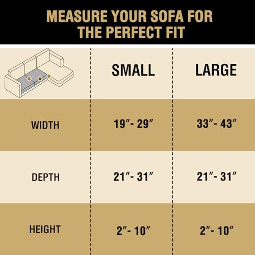 H.VERSAILTEX Super Stretch Individual Jacquard Couch Cushion Covers Furniture Protector Spandex Anti-Slip Soft Thickened S...