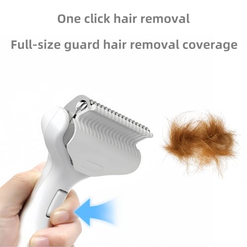 OYCGYLCH Undercoat Rake for Dogs & Cats, Deshedding Brush for Long haired Pets,Cat Brush for Shedding with Release Button,...