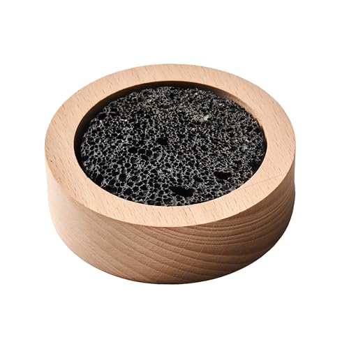 Small Passive Lava Rock Diffuser for Essential Oils Great for Decorating at Desk, Office or Car
