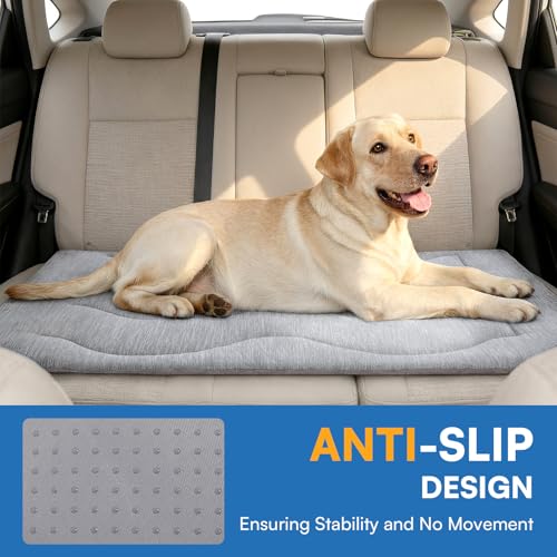 Queenmore Dog Cooling Mat, Cool Dog Mat, Portable Flat Pet Pads for Dogs, Materials Safe, Washable Non-Slip Cooling Pet Pa...