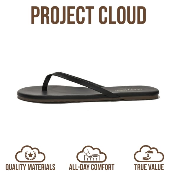 Project Cloud Flip Flops for Women Footwear- Lightweight and Memory Foam Insole Sandals for Women 2026 - Durable Non-Slip ...