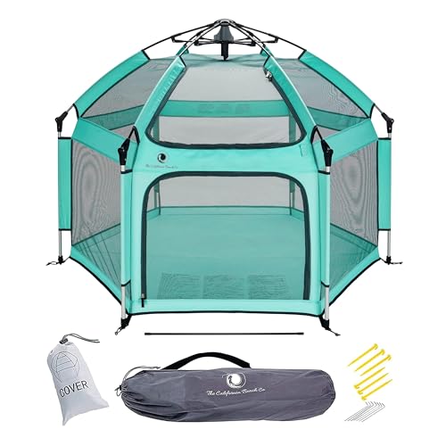 POP 'N GO PLAYPEN - Indoor & Outdoor Baby Playpen for Babies and Toddlers - Baby Beach Tent, Foldable, Portable W/Canopy, ...