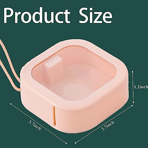 ESEHGS Hair Tie Organizer,Portable Travel Qtip Holder,Bathroom Storage Organizer Qtip Dispenser Cotton Swabs Dispenser Kid...