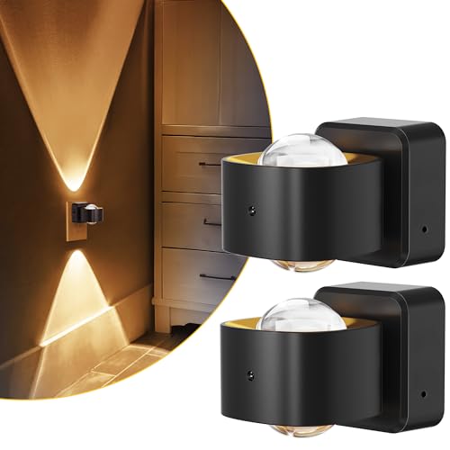 L LOHAS LED Night Light Projector, Night Lights Plug into Wall, Dusk to Dawn Sensor, 180°Rotating Nightlight for Kids, 0-1...