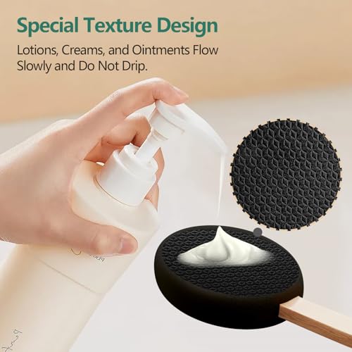 Svarvns Back Lotion Applicator with 4 Replaceable Pads, Lotion Applicator for Back Self Elderly, Women, Cream Medicine App...