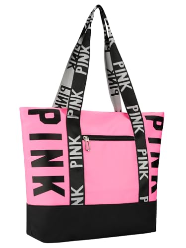 MOPERIL Travel Tote Bags for Women, Waterproof Beach Bag Spend the Night Bags for Women, Travel & Overnight Bag