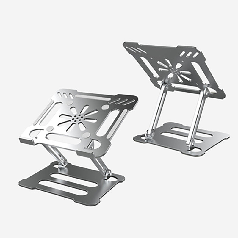 Creative Accessories Aluminum Alloy Desktop Heightening Notebook Cooling Rack