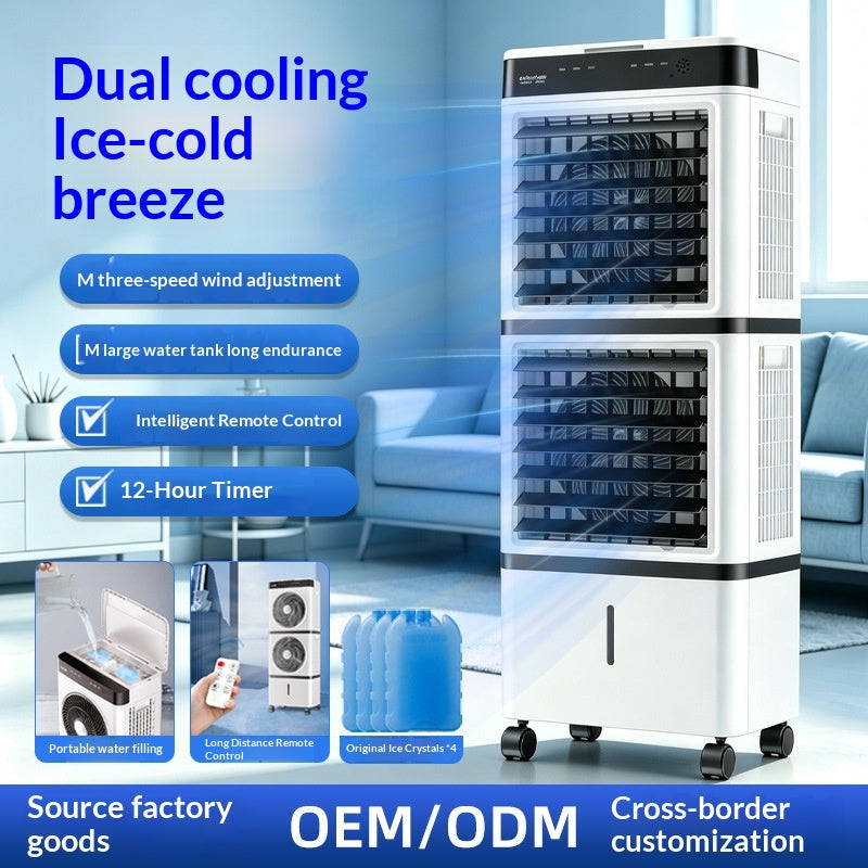 Smart Remote-Controlled Compact Air Cooler For Home Use