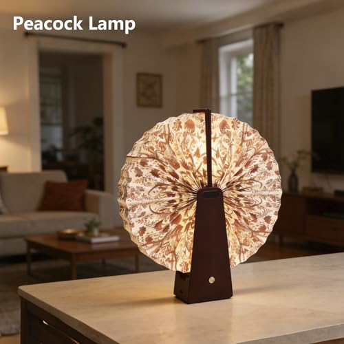 Ba suns Foldable Mood Lamp with Touch Control - 3 Color Changing Portable Atmosphere Light, 2500mAh Rechargeable Battery, ...