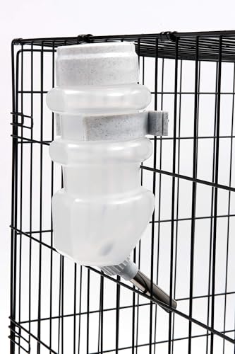 Lixit Top Fill NO-Drip Water Bottles for Dogs. (44 FL Oz (Pack of 1), White)