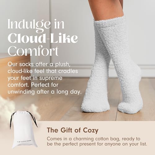 Unboxme Gifts Warm & Cozy Ultra-Luxe Cloud Sock, Easter Gift for Women & Men - Super Soft Luxurious Fabric Sleep Socks