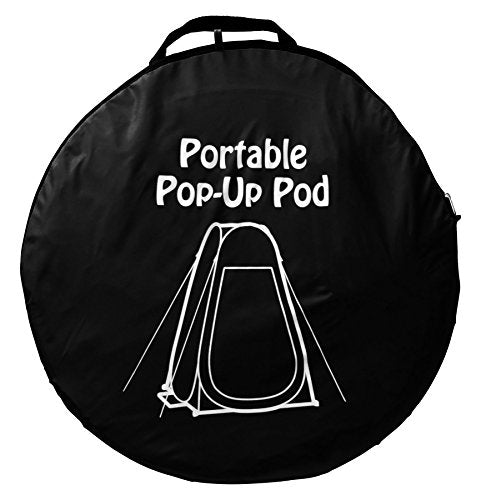 GigaTent Pop Up Pod Changing Room Privacy Tent – Instant Portable Outdoor Shower Tent, Camp Toilet, Rain Shelter for Campi...