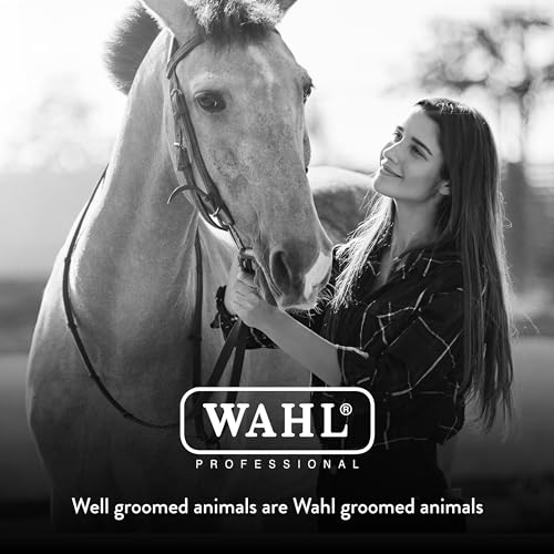 WAHL Professional Animal Equine Grooming Face Horse Brush - Black