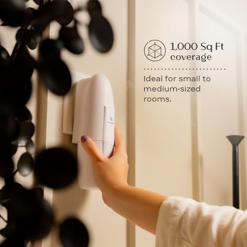 AromaPlan 5 Star Collection Plug in Diffuser (2 Fragrances Included)-Cold Air & Waterless Diffusers for Home & Office- Sil...