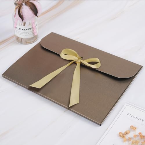 10PCS Gift Envelopes for Scarves, Birthday Cards - Paper Wrapping Bags Bulk Party Favor Cardboard Present Envelopes With R...