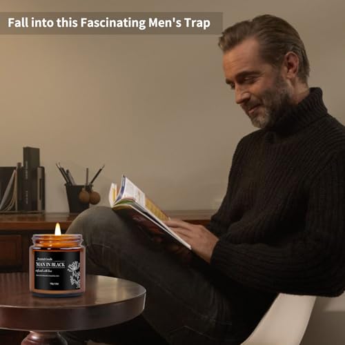 Scented Candles for Men | 6 Pack Candles for Home Scented, 150 Hour Burn Time Aromatherapy Christmas Candles Gifts for Men...