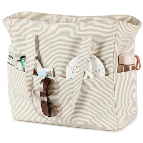 Bluboon Waterproof Beach Tote Pool Bags for Women Ladies Extra Large Carry On Bag With Wet Compartment for Weekender Travel