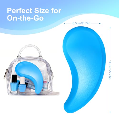MAEELOU Small Dog Brush- Grooming Tool for Teddy, Yorkies, Maltese, Shih Tzu, Chihuahua - Puppy Hair Brush (Blue)