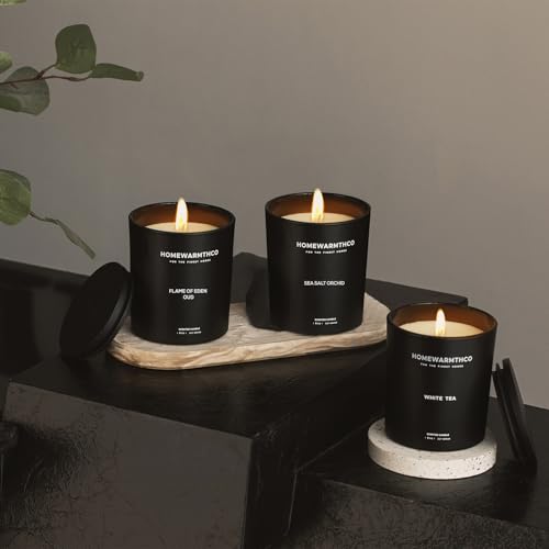 Candle Gift Set for Home décor-3 Pack Soy Wax Scented Candles Fall décor Candles Clearance Home Scented 5.65oz Aromatherap...