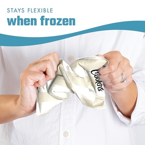 Cool Coolers Reusable XL Soft Ice Packs for Coolers, Long-Lasting Lunch Box Ice Pack, High Performance Quick Freeze, 2Pk, ...