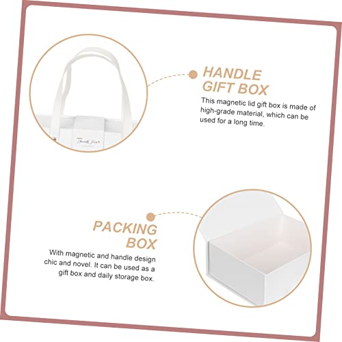 FOMIYES Box Flap Gift Box Gift Case Present Case Gift Packing Case Festive Gift Holder Festival Gift Storage Holder Jewelr...