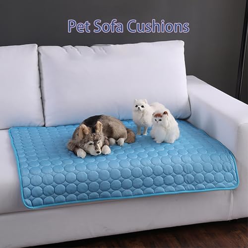 Nonshio Dog Cooling Mat, Washable Portable Pet Cooling Pad for Dogs Cats, Indoor Outdoor Sleeping Mat - Keep Cool for Pets...