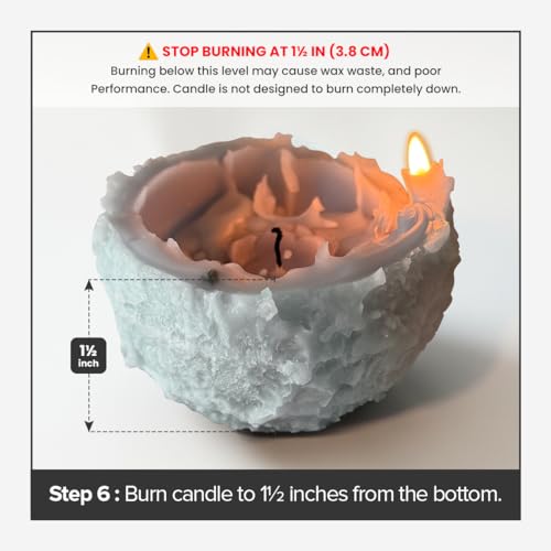 LUMINORA Spiral Scented Candle for Women & Men | Hand-Crafted Decorative Soy Wax Candle | Decor Wick Flower | Unique Twist...