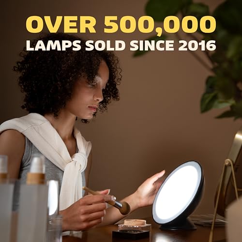 Circadian Optics Lumine Light Therapy Desk Lamp | As Seen On Shark Tank | 10,000 LUX UV-Free Full-Spectrum LEDs | Powerful...