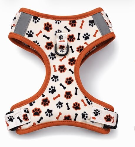 No Pull Dog Harness Set 4PCS – Adjustable Soft Vest Harness with Leash, Collar & Poop Bag Dispenser – Durable & Comfortabl...