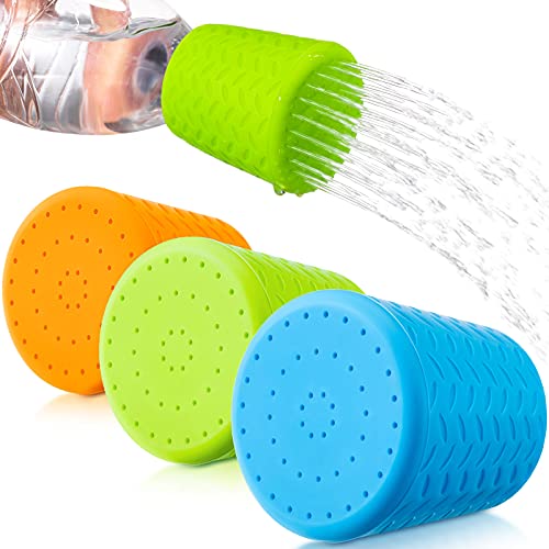 3 Pieces Portable Outdoor Shower for Dogs, Bottle Attachment Outdoor Water Sprayer Accessory, Works with Most Plastic Wate...