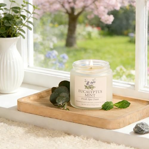 Spring Summer Scented Candles Set, Soy Candles for Home, 6 Pack Candle Gift Set - Gifts for Women Mother's Day, Aromathera...