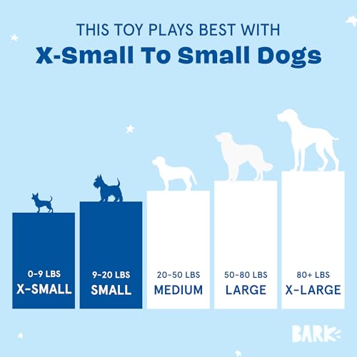 Barkbox Dog Toy 2 in 1 Interactive, Plush Exterior Material & Squeaker, Tearable Dog Toy with Squeaky Ball Inside, Ideal f...