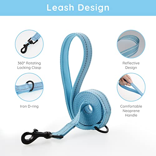 BELLA & PAL Step in Vest Harness for Small and Medium Dogs, No Pull Small Dog Harness with Leash Set, Comfortable Air Mesh...