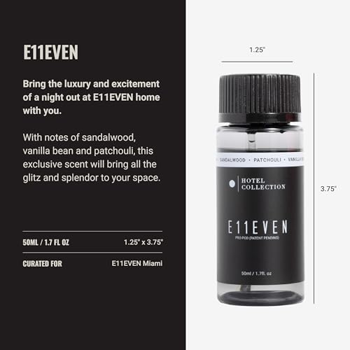 Hotel Collection Diffuser Oil-E11EVEN Pro-Pod-Aromatherapy Essential Fragrance Oil-Vanilla Bean, Sandalwood & Patchouli- C...