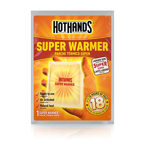 HotHands Body & Hand Super Warmers - Long Lasting Natural Odorless Air Activated Warmers - Up to 18 Hours of Heat - 10 Ind...