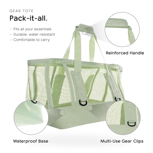 MISSION Boat Gear CASSI Heavy-Duty Outdoor Tote and Waterproof Marine-Grade Mesh Boat Bags