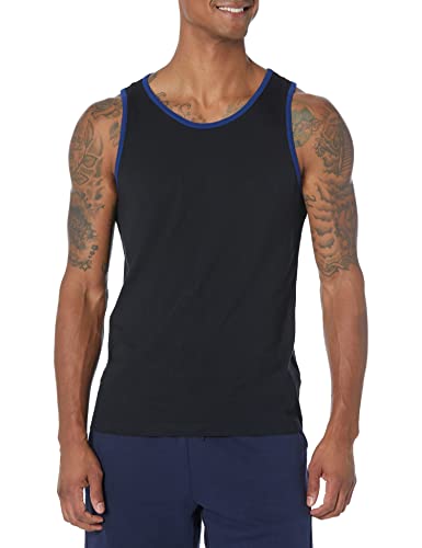Amazon Essentials Men's Active Quick Dry Tech Stretch Moisture Wicking Lightweight Gym Tank Top