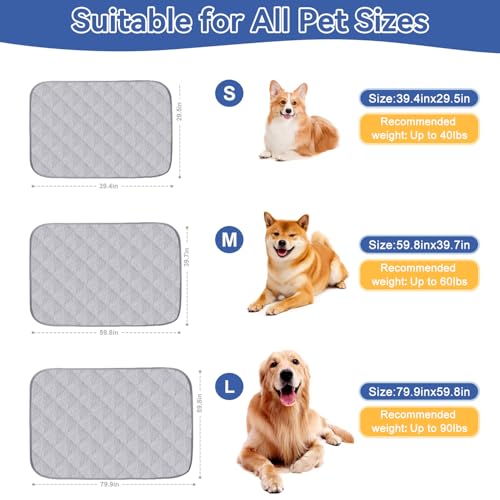 Premium Cooling Dog Blanket,Ultra-Soft & Lightweight Reversible Throw for Dogs,Washable Pet Throw Blanket with Q-MAX>0.4 f...