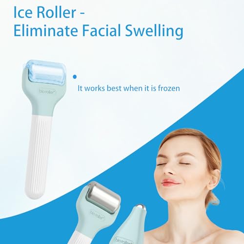 ANPODE 10 in 1 Derma Roller Kit for Face and Body-Face Roller&Face Brush，0.25mm Microneedling Pen MicroneedleRoller, Facia...